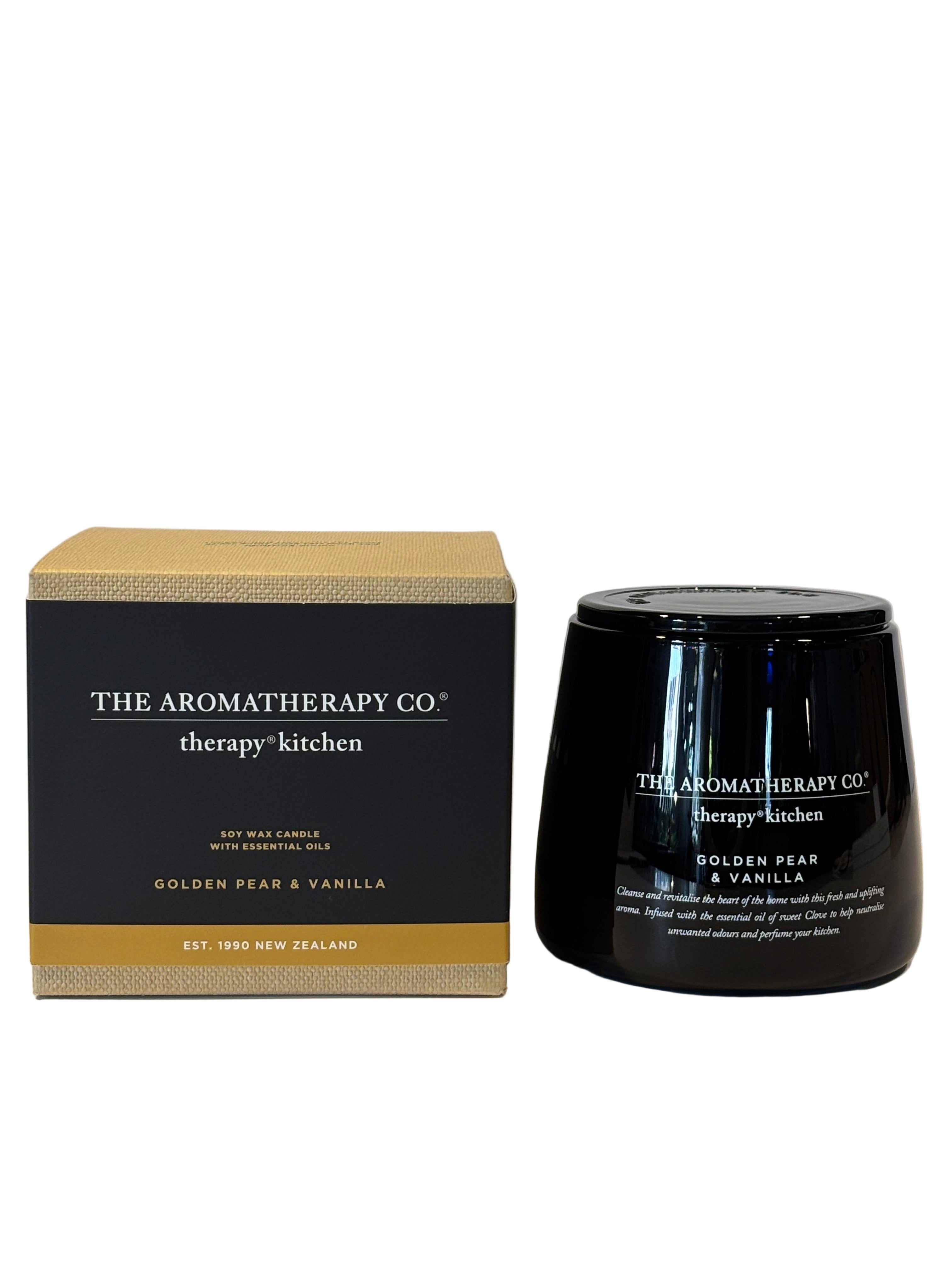 The Aromatherapy Co Golden Pear & Vanilla Candle