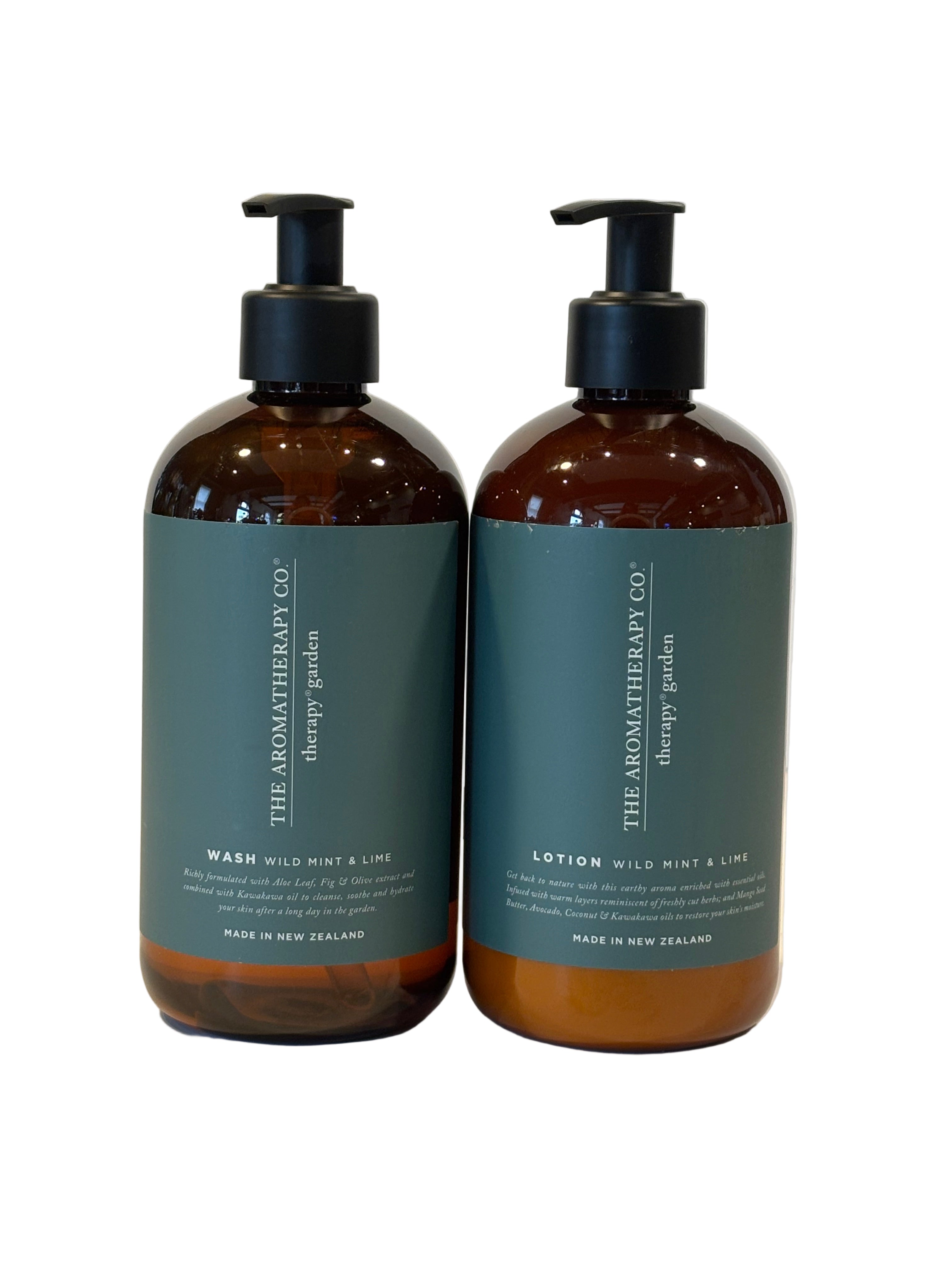 The Aromatherapy Co Wild Mint & Lime Wash & Lotion