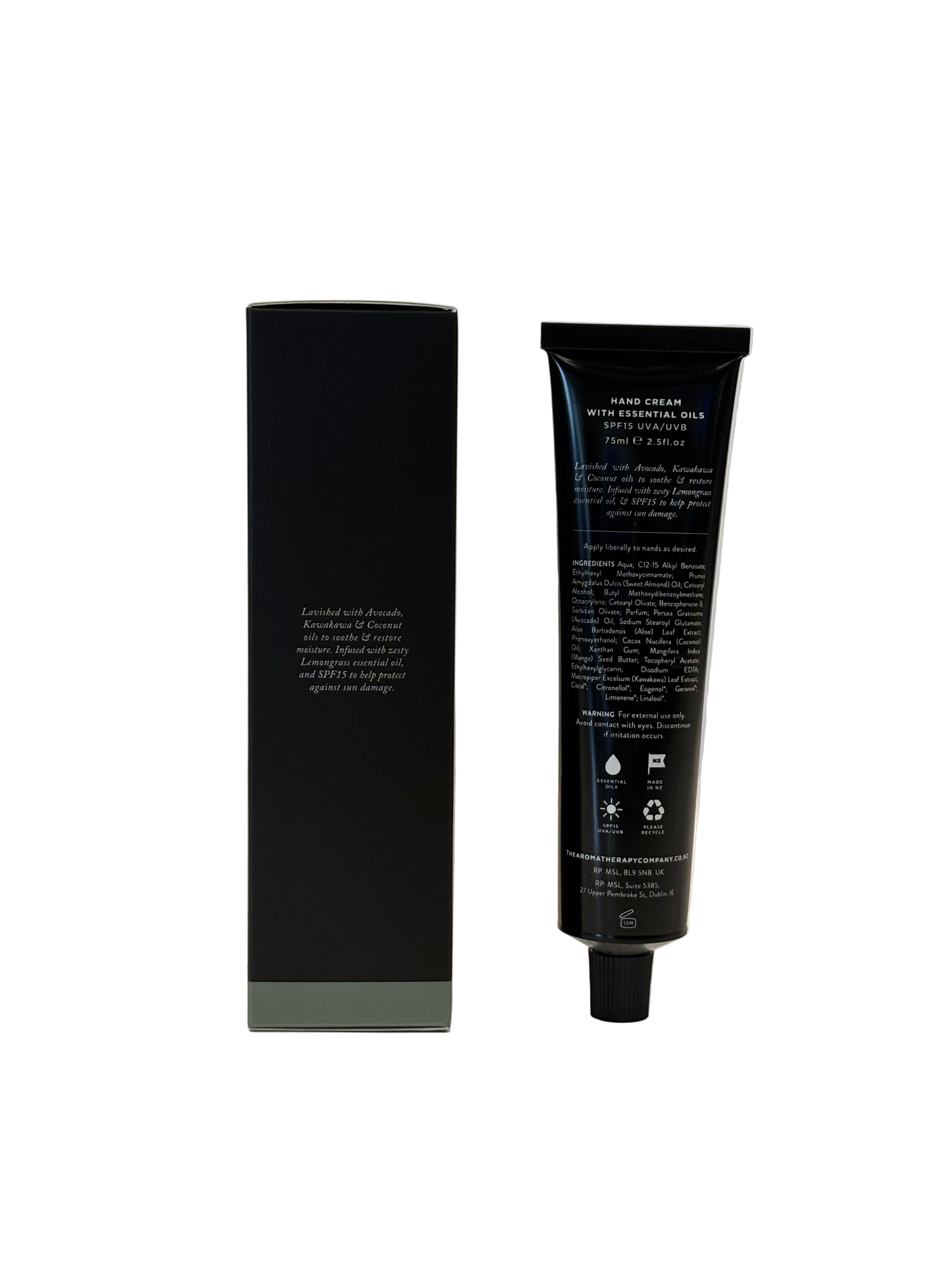 The Aromatherapy Co Lemongrass, Lime & Bergamot Hand Cream