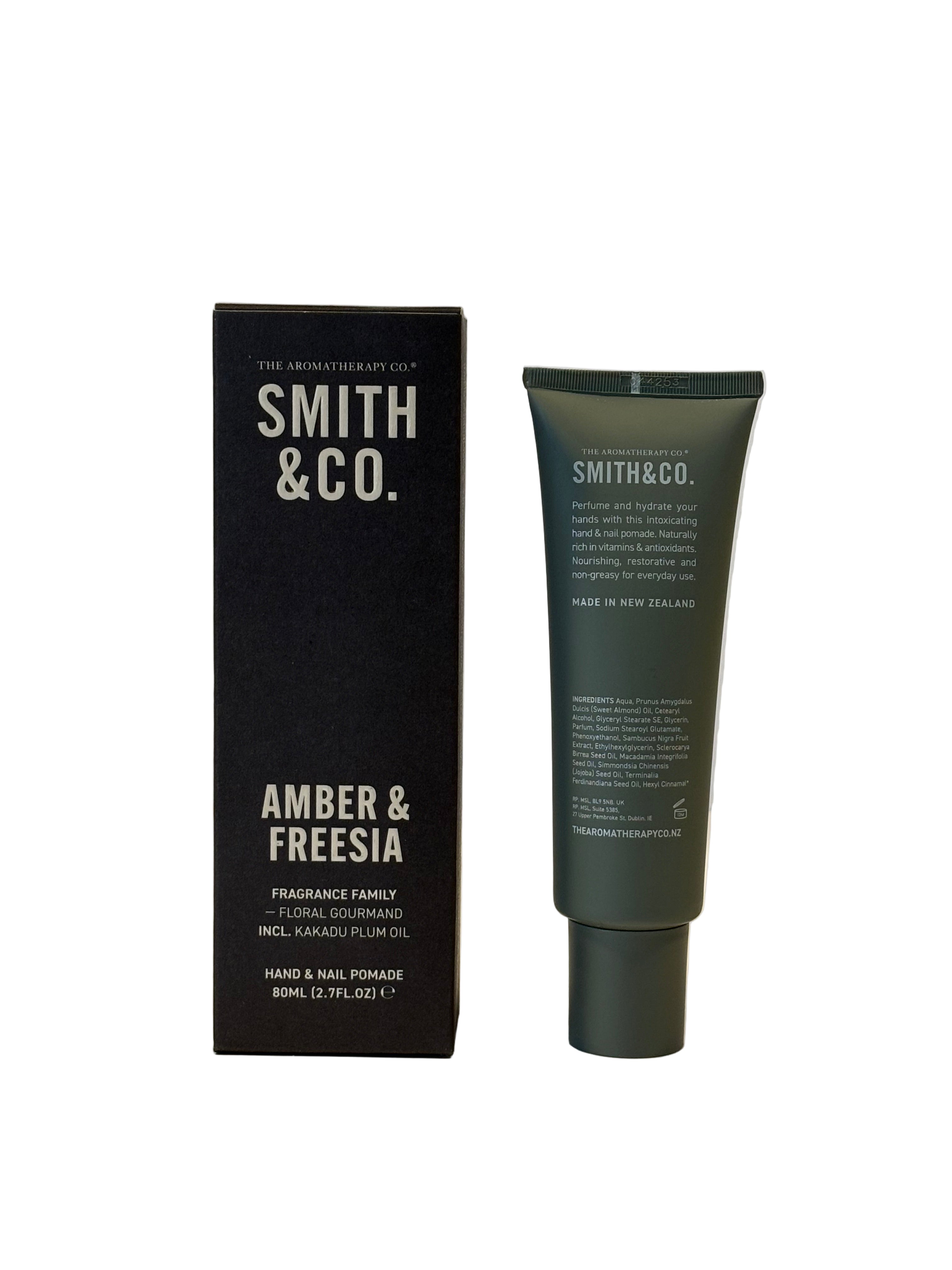 Smith & Co Amber & Freesia Hand and Nail Pomade