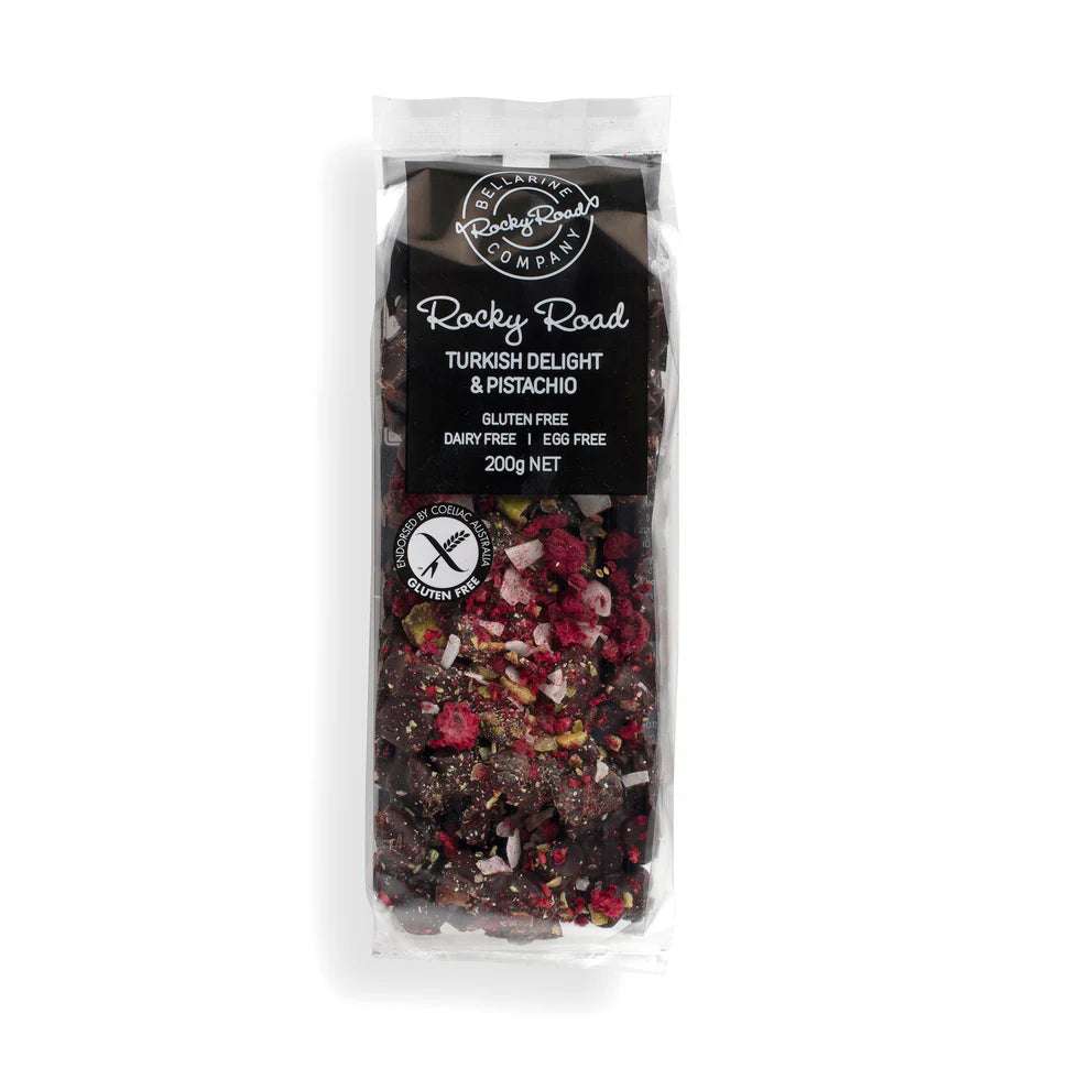 Turkish Delight & Pistachio Rocky Road