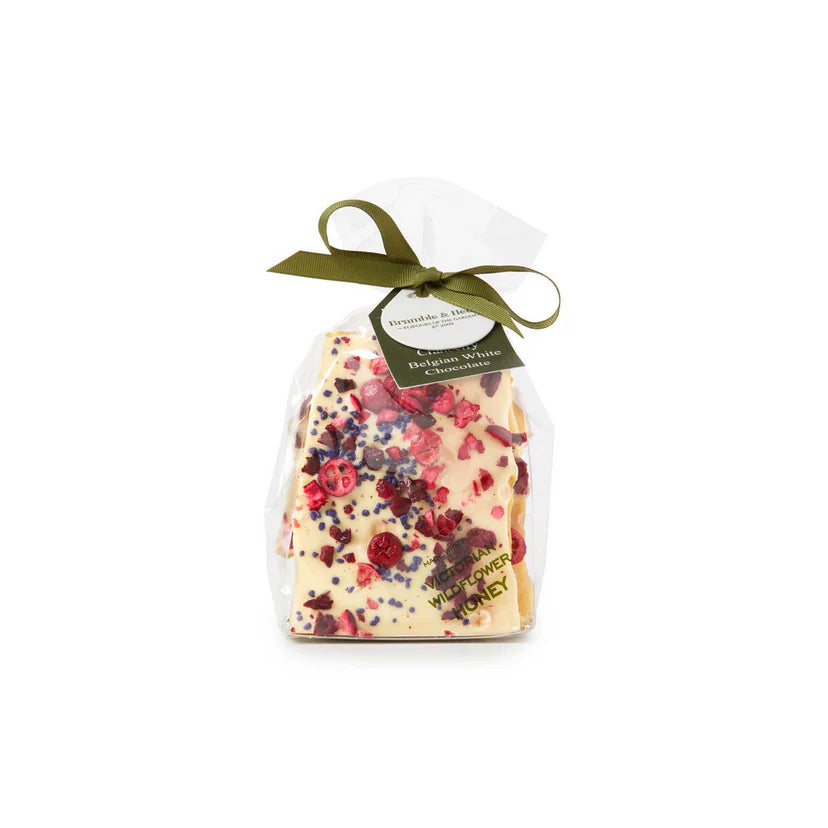 Sour Cherry, Cranberry &amp; Candied Violet Honeycomb