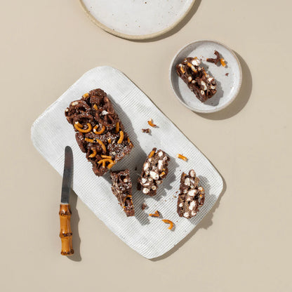 Milk Chocolate Pretzel &amp; Praline Rocky Road