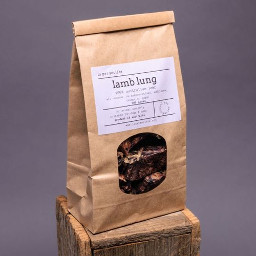 Lapet Societe Dog Treats - Lamb Lung