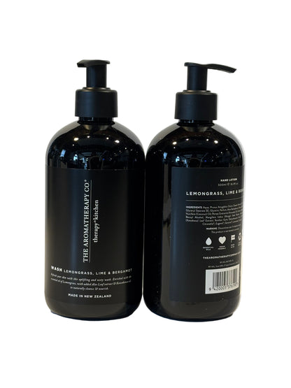 The Aromatherapy Co Lemongrass, Lime &amp; Bergamot Wash &amp; Lotion