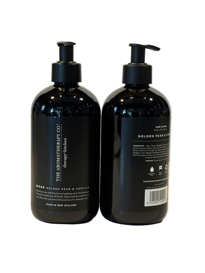 The Aromatherapy Co Golden Pear &amp; Vanilla Wash &amp; Lotion