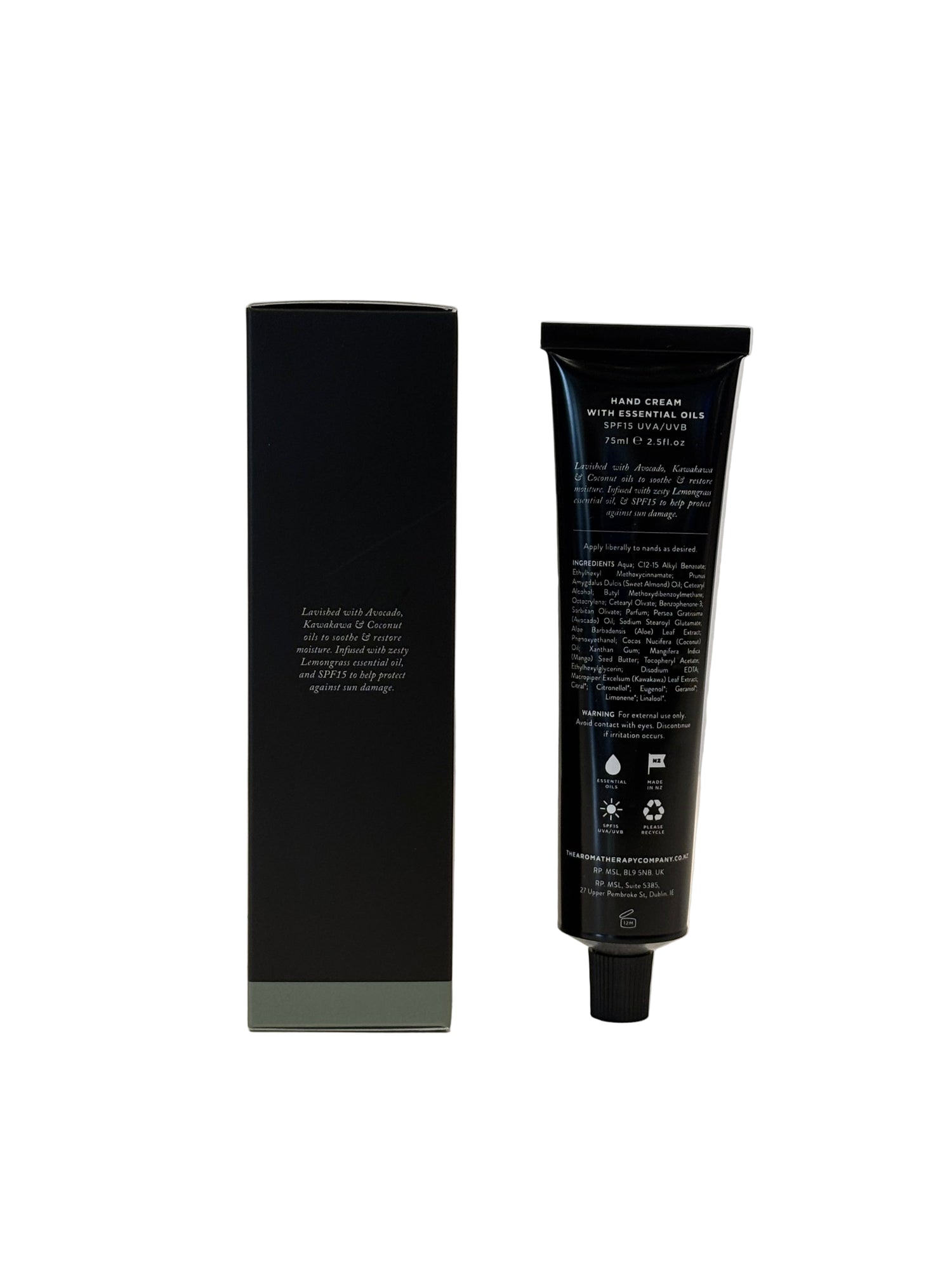 The Aromatherapy Co Lemongrass, Lime &amp; Bergamot Hand Cream