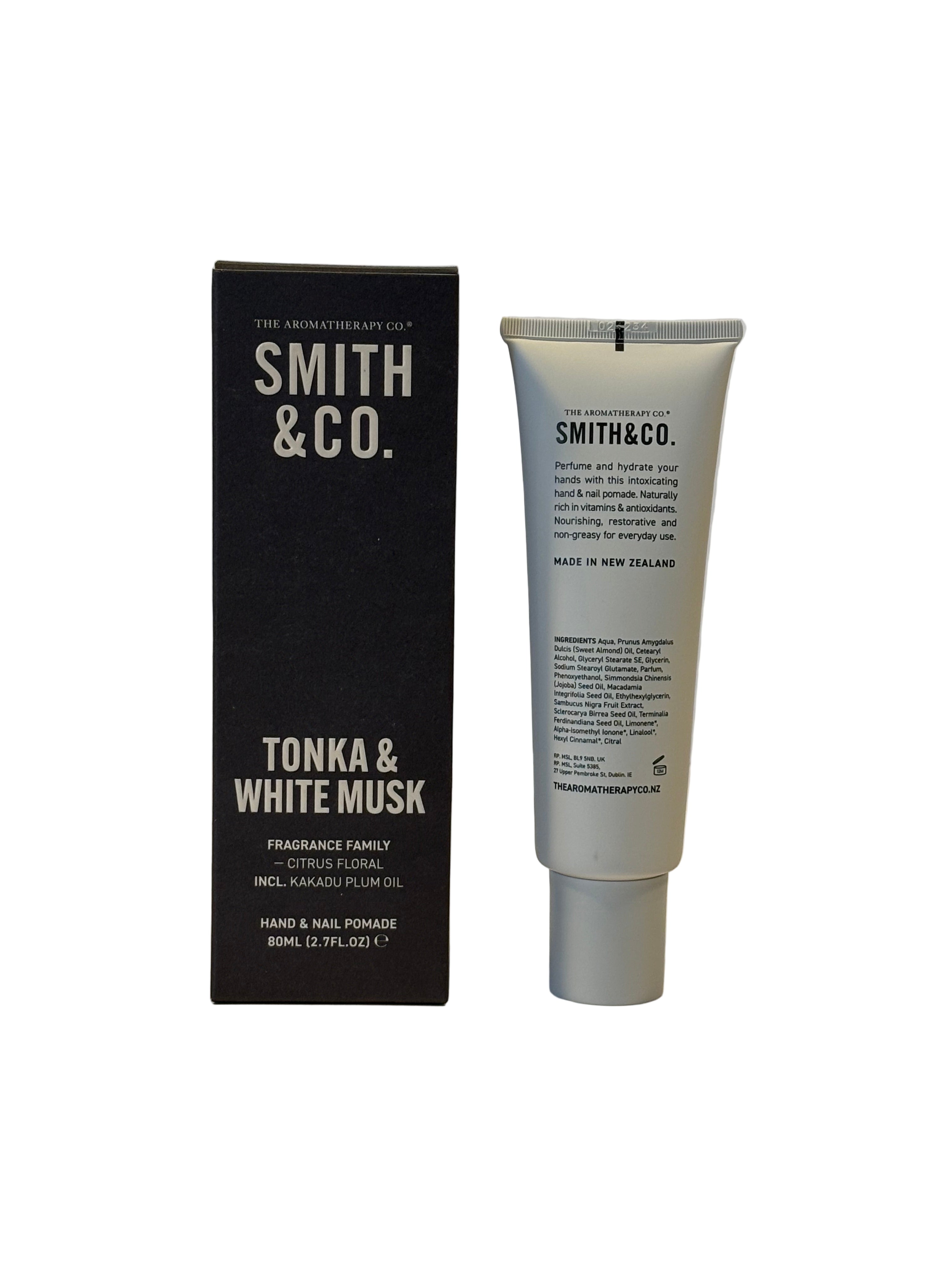 Smith &amp; Co Tonka &amp; White Musk Hand and Nail Pomade