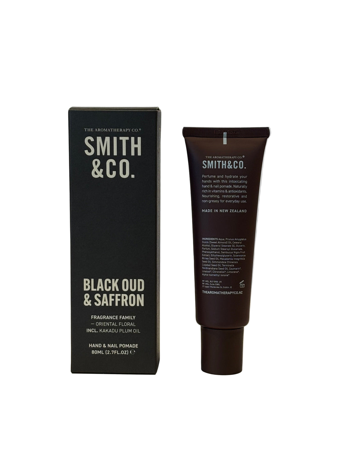 Smith &amp; Co Black Oud &amp; Saffron Hand and Nail Pomade