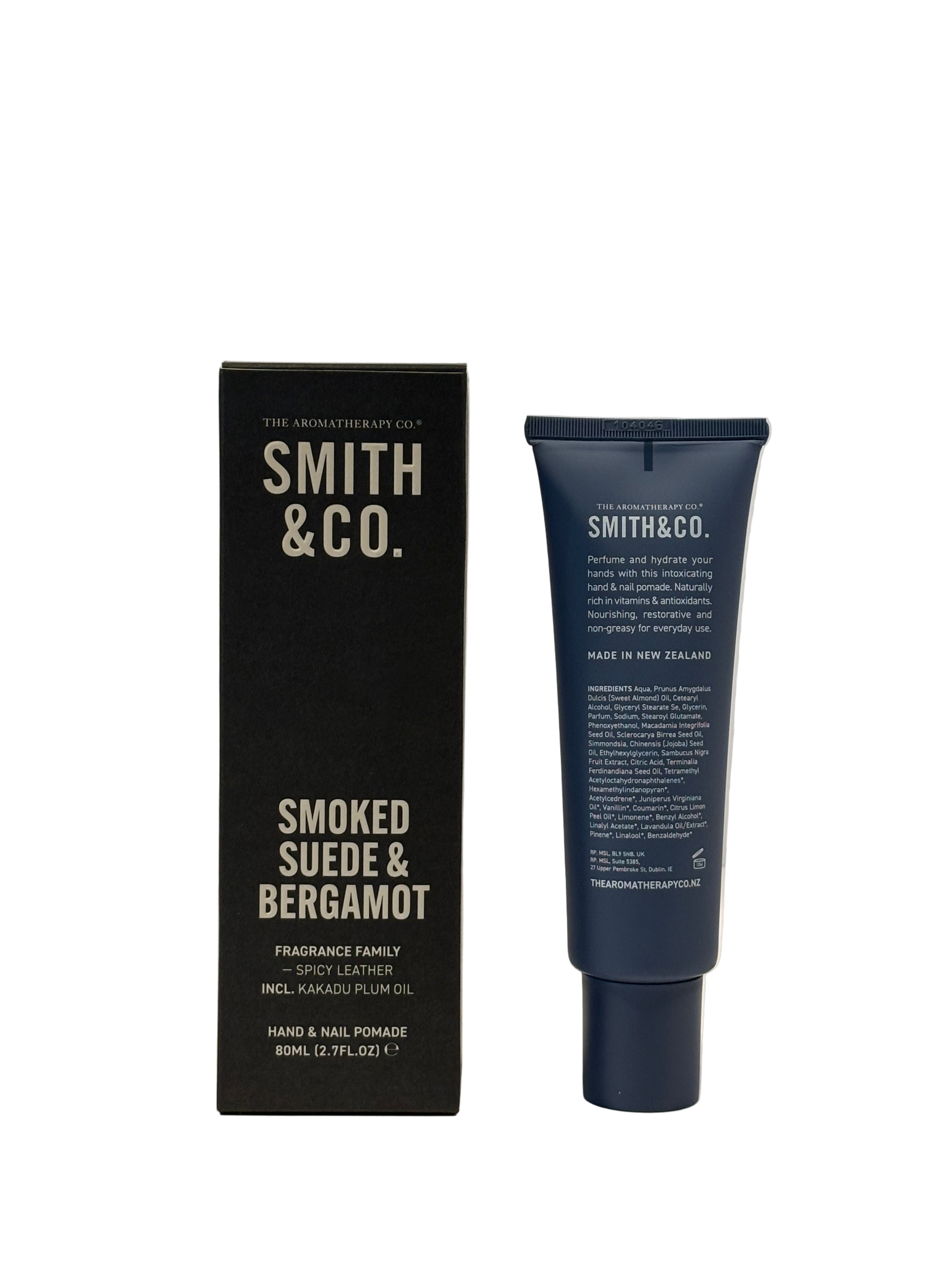 Smith &amp; Co Smoked Suede and Bergamot Hand and Nail Pomade