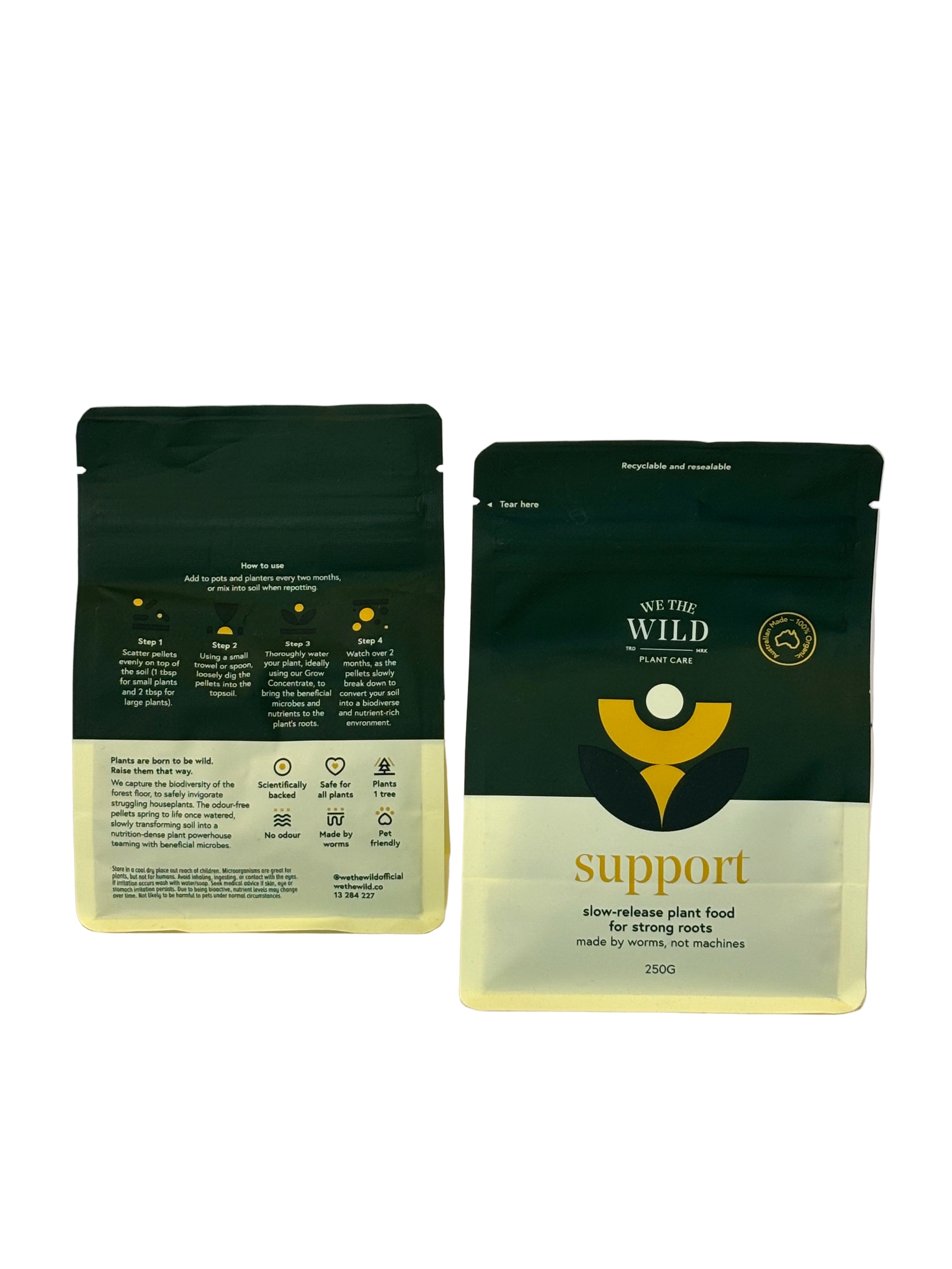 We The Wild Support Organic Slow Release Plant Food