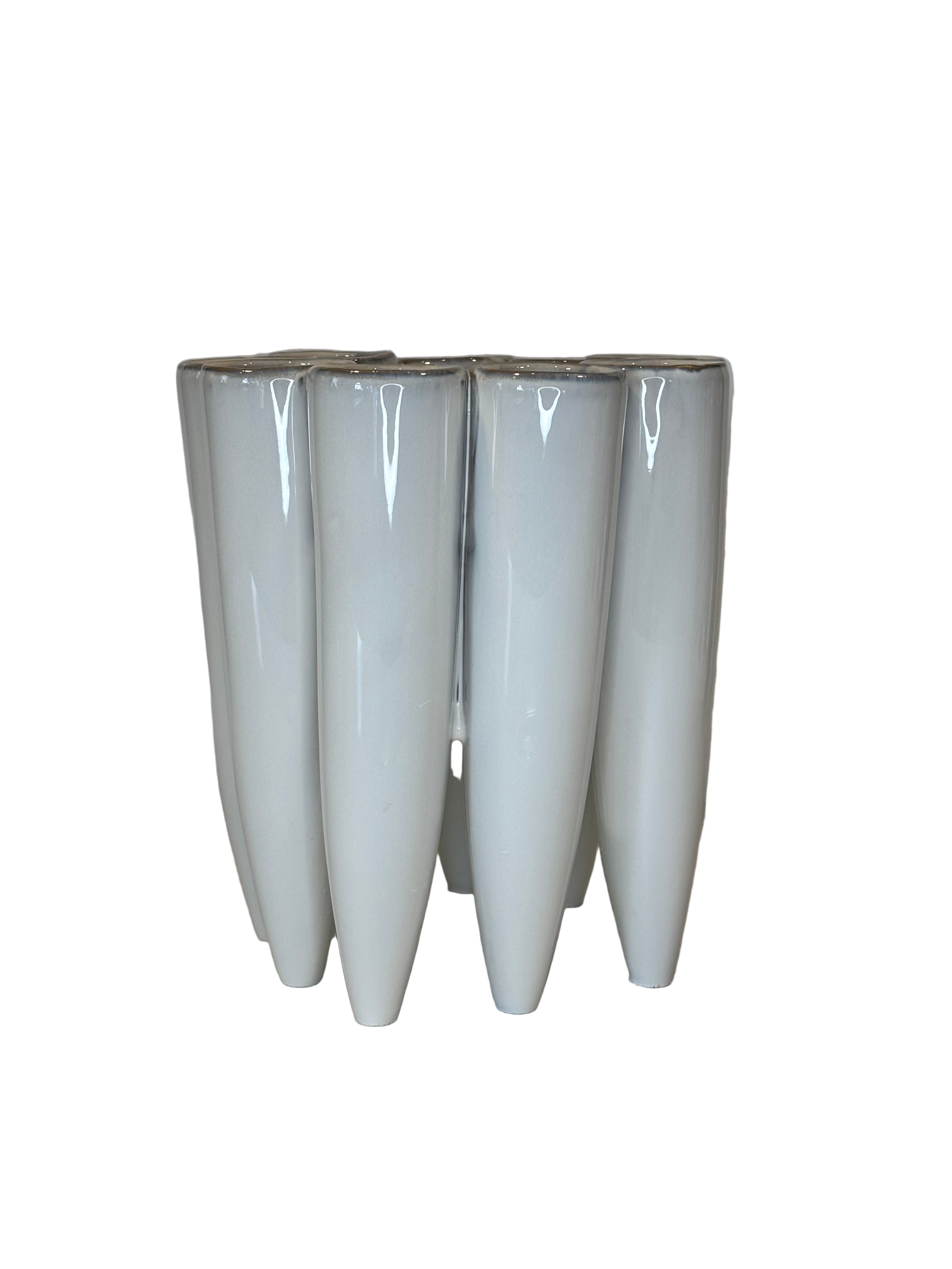 White Kaia Vase