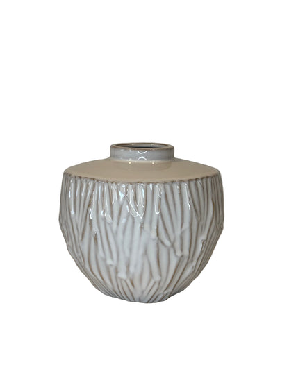 White Bryna Vase