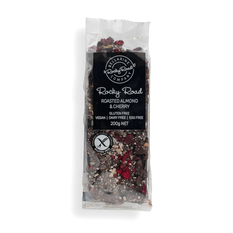 Roasted Almond &amp; Cherry Rocky Road
